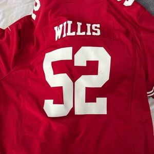 NFL Nike 49ers Jersey 52 Patrick Willis
